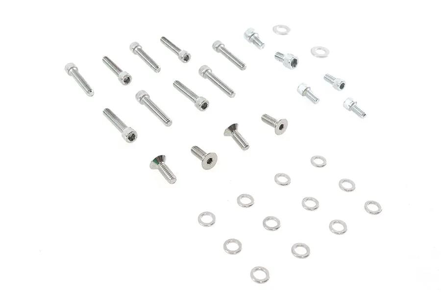 V-Twin Primary Cover Allen Screw Kit for Harley Davidson FL Models by V-Twin