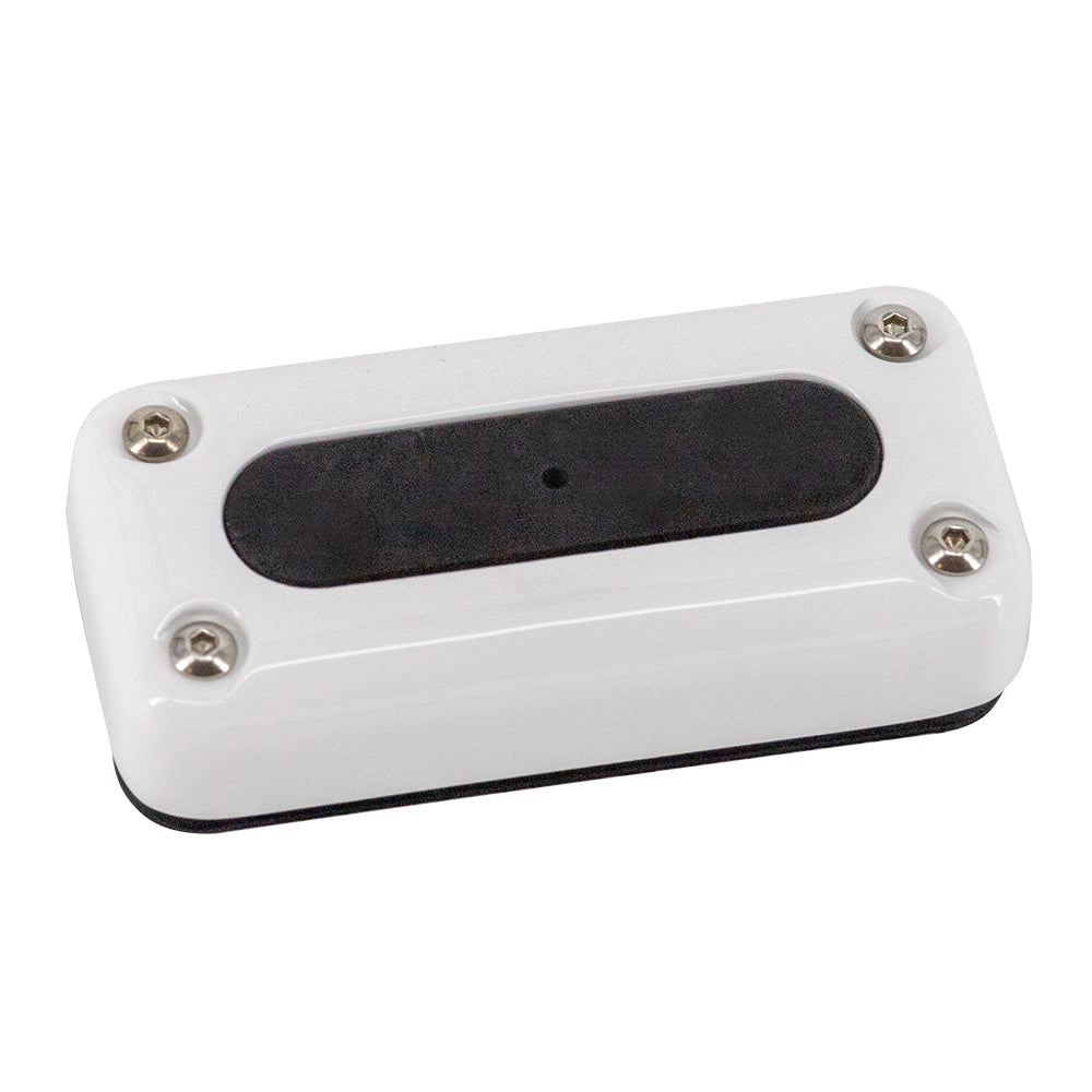 Seaview CGM17SW White Powder Coated Stainless Steel Cable Seal with Cover for Wire Up to 0.5 Inches