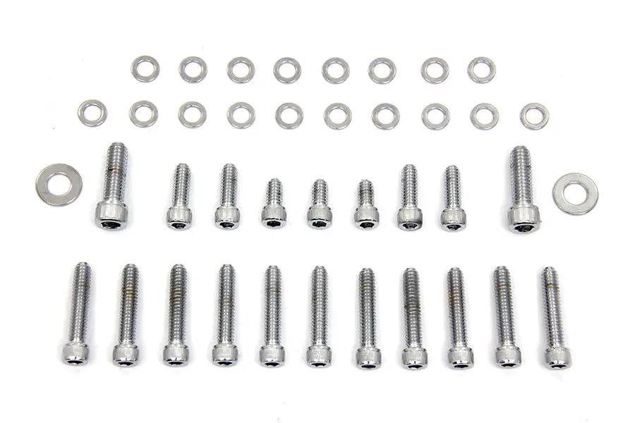 V-Twin Primary Cover Screw Kit for Harley Davidson FLT and FXR Models by V-Twin