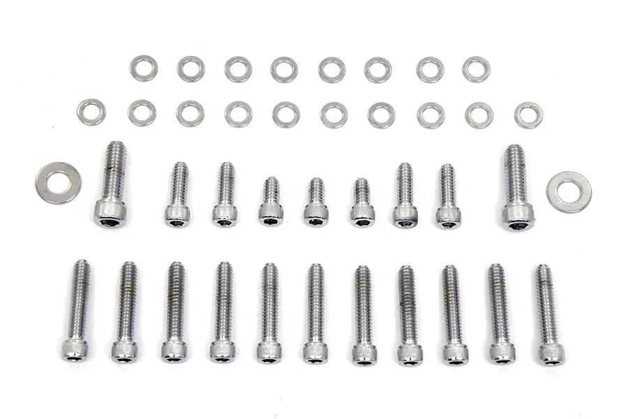 V-Twin Primary Cover Screw Kit for Harley Davidson FLT and FXR Models by V-Twin