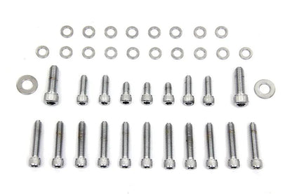 V-Twin Primary Cover Screw Kit for Harley Davidson FLT and FXR Models by V-Twin