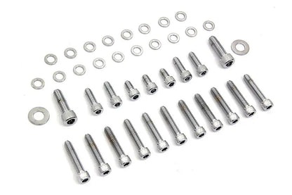 V-Twin Primary Cover Screw Kit for Harley Davidson FLT and FXR Models by V-Twin