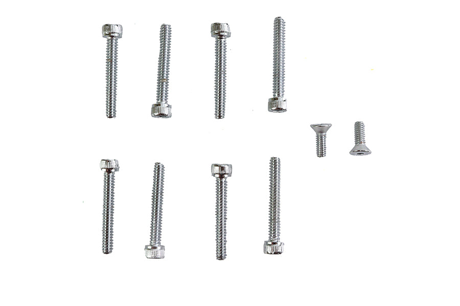 Colony Handlebar Switch Housing Allen Screws Chrome for Harley Davidson 1973-1981 XL & Big Twin Models