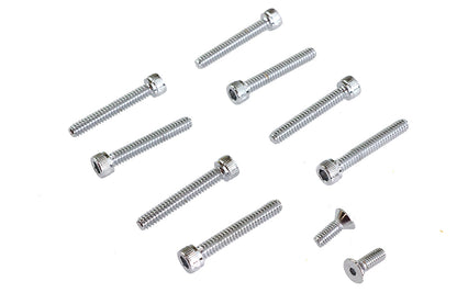 Colony Handlebar Switch Housing Allen Screws Chrome for Harley Davidson 1973-1981 XL & Big Twin Models
