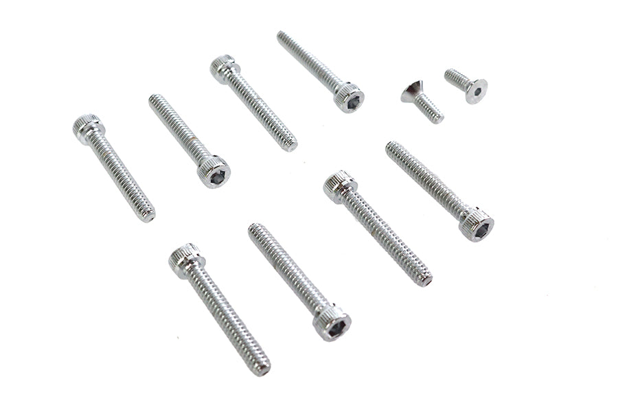 Colony Handlebar Switch Housing Allen Screws Chrome for Harley Davidson 1973-1981 XL & Big Twin Models
