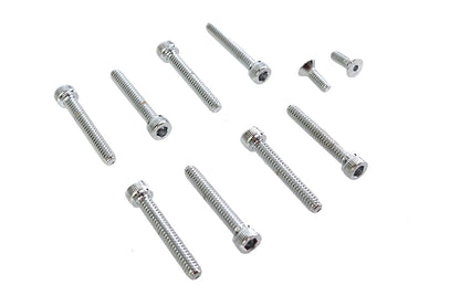 Colony Handlebar Switch Housing Allen Screws Chrome for Harley Davidson 1973-1981 XL & Big Twin Models