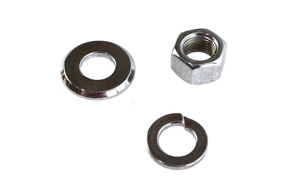 Colony Chrome Front Axle Nut and Washer Kit for Harley Davidson FL Models (1973-1982)