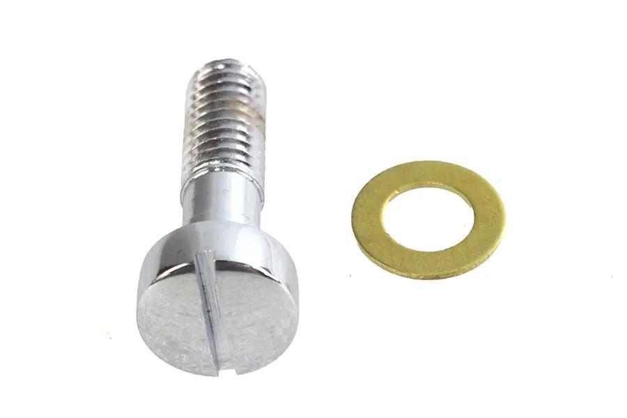 Colony Oil Passage Bolt Chrome for Harley Davidson FL Models by Colony