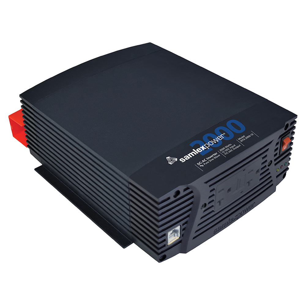 Samlex America NTX-2000-12 Pure Sine Wave Inverter - 2000W for Reliable Power Backup