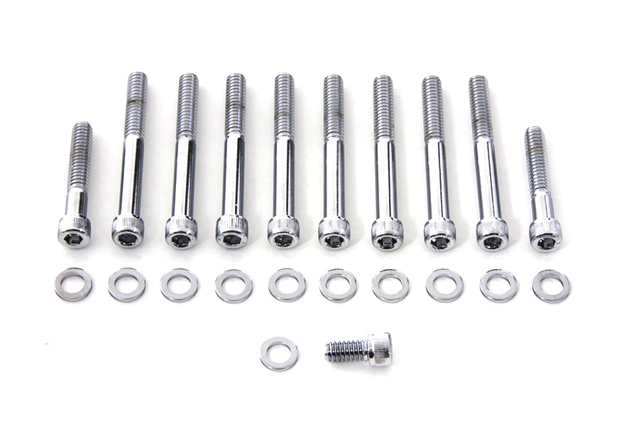 V-Twin Primary Cover Allen Screw Set for Harley Davidson XL Models
