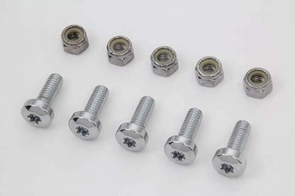Colony Chrome Front Brake Disc Bolt Kit for Harley Davidson FXST by Colony