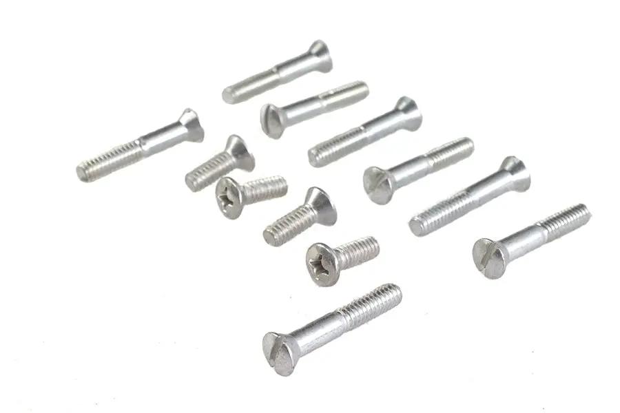 Colony Primary Cover Screw Cadmium Finish for Harley Davidson FL Models - Kit by Colony