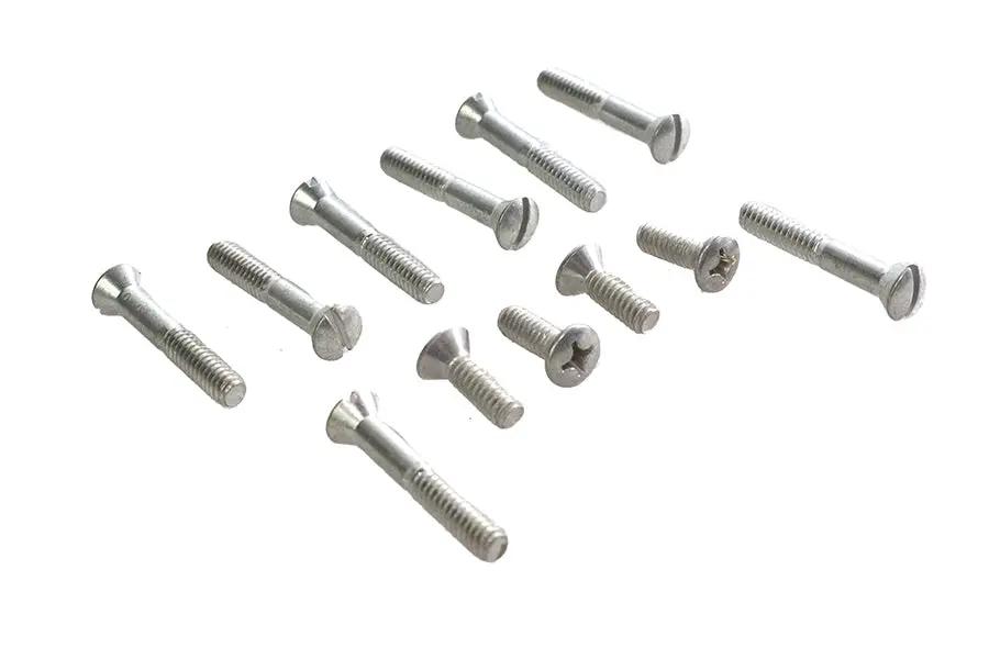 Colony Primary Cover Screw Cadmium Finish for Harley Davidson FL Models - Kit by Colony