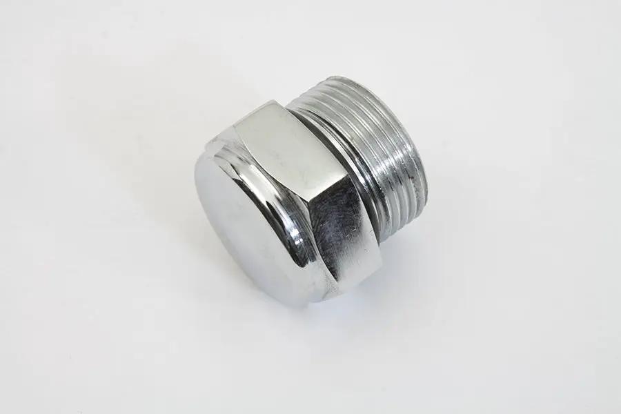 Colony Transmission Plug Cap Chrome Finish for Harley Davidson EL and UL Models by Colony