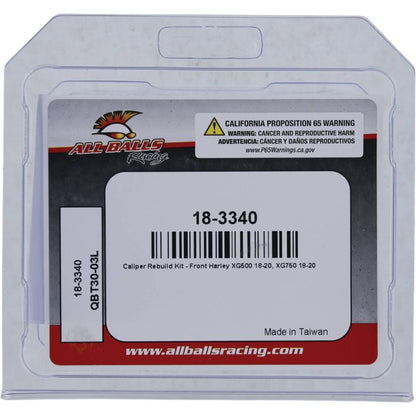 All Balls Racing Caliper Rebuild Kit (Part #18-3340)