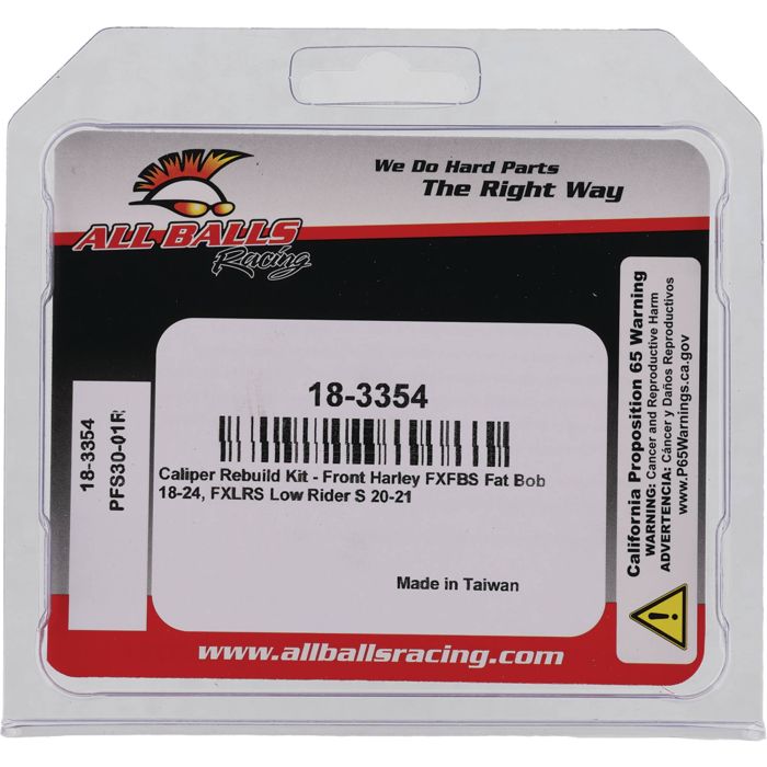All Balls Racing Caliper Rebuild Kit 18-3354 for Motorcycle Brakes