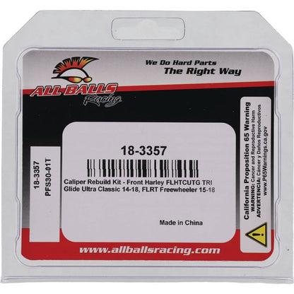 All Balls Racing Caliper Rebuild Kit (Part 18-3357) for Motorcycle Brakes