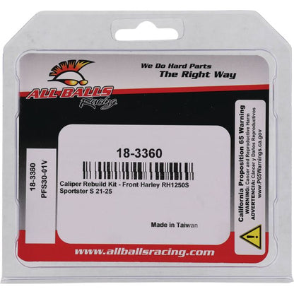All Balls Racing Caliper Rebuild Kit (Part #18-3360)