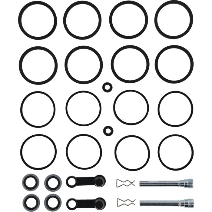 All Balls Racing Caliper Rebuild Kit for Motorcycle Brake Systems (Part #18-3367)