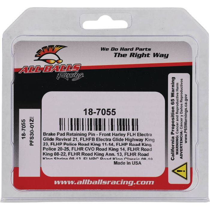 All Balls Racing Caliper Bolt Kit 18-7055 for Motorcycle and ATV Brakes