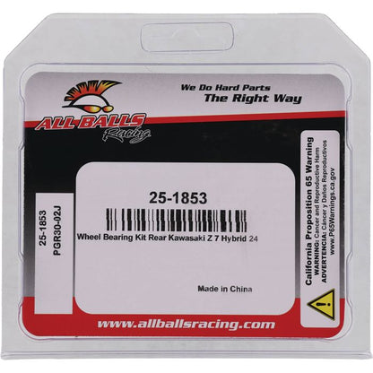 All Balls Racing Wheel Bearing Kit 25-1853 for Improved Vehicle Performance