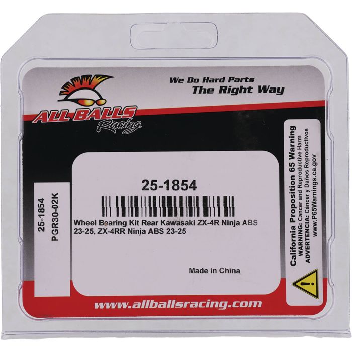 All Balls Racing Wheel Bearing Kit Part 25-1854 for Enhanced Vehicle Performance