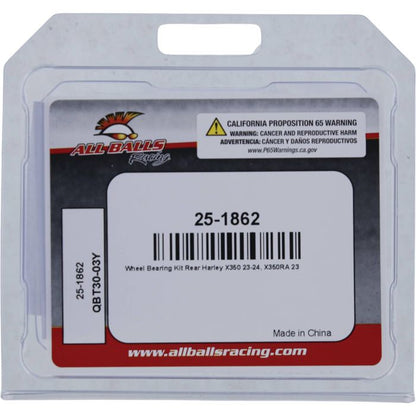 All Balls Racing Wheel Bearing Kit (Part #25-1862) for Enhanced Vehicle Performance