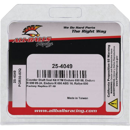 All Balls Racing Countershaft Seal Kit Part Number 25-4049
