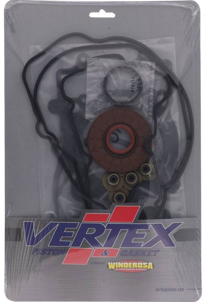 Vertex 8110076 Complete Gasket Kit with Seals for Automotive Repairs