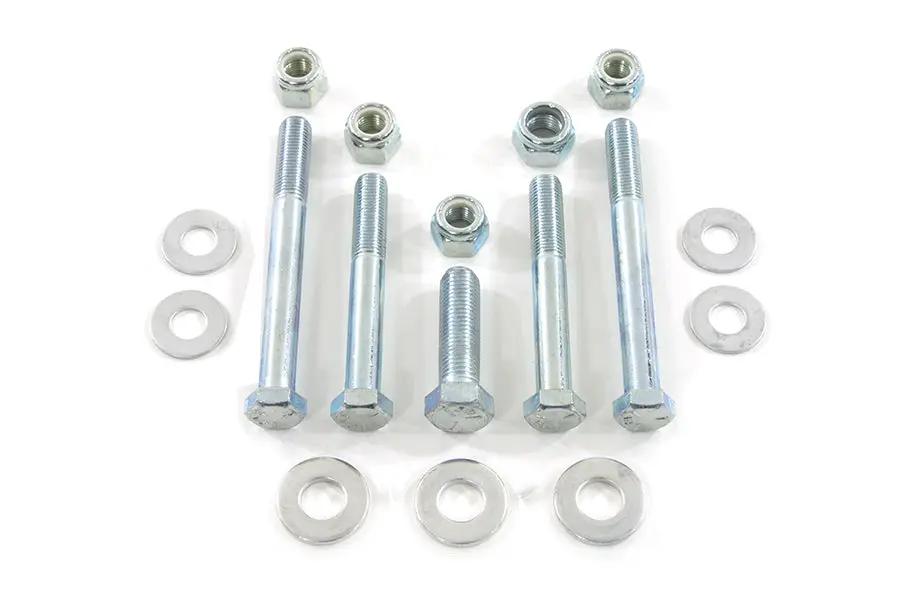 V-Twin Motor Mount Bolt Kit Zinc for Harley Davidson FL (1970-1979) by V-Twin