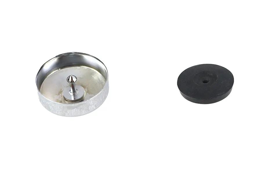 Colony Triple Tree Stem Cover and Rubber Plug Kit for Harley Davidson XL Models by Colony