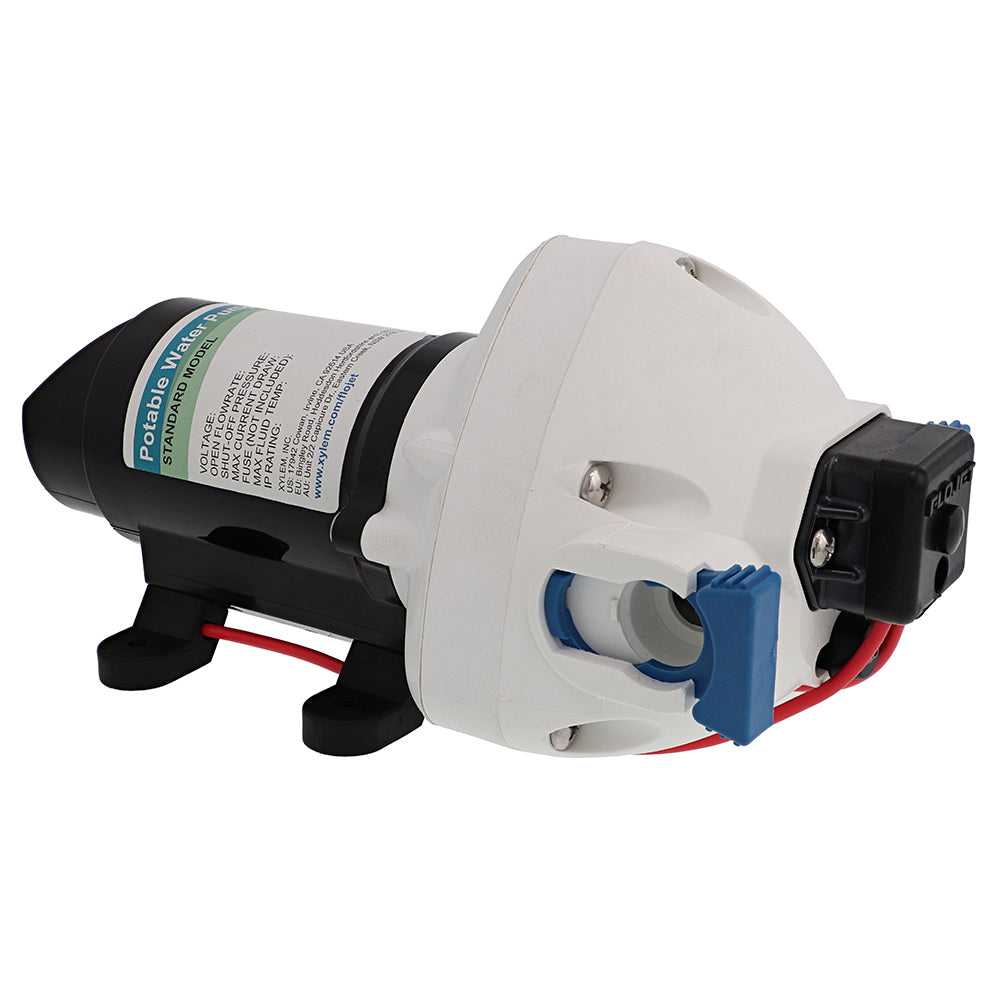 Flojet R3526344D RV Water Pump with Strainer - 24V, 3 GPM, 50 PSI for Reliable Water Supply