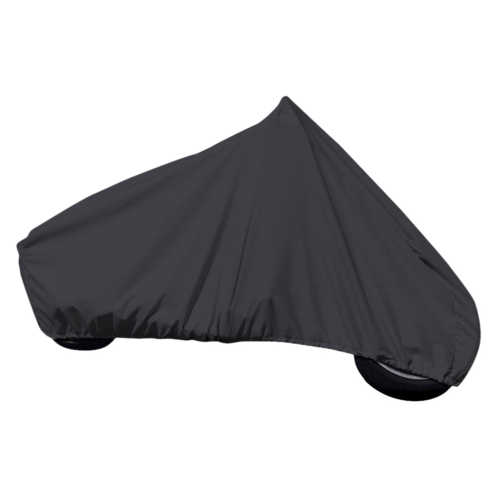 Carver by Covercraft Sun-Dura Sport Touring Motorcycle Cover with Up to 15-Inch Windshield - Black