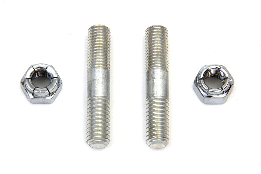 Colony Fork Slider Bottom Stud and Nut Kit for Harley Davidson FL Models