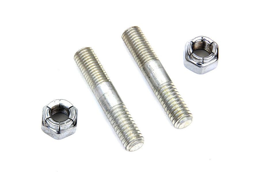 Colony Fork Slider Bottom Stud and Nut Kit for Harley Davidson FL Models