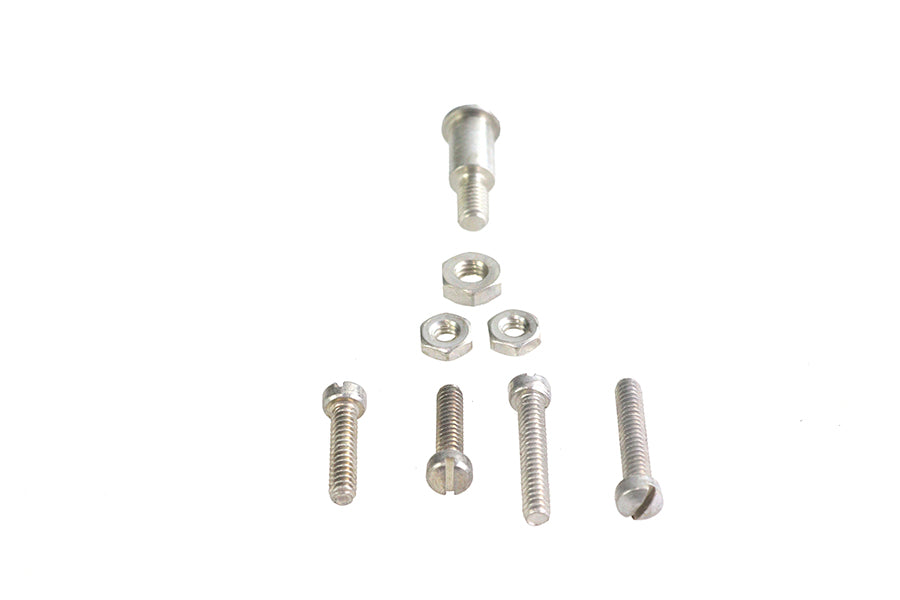 Colony Cadmium Lever Pivot Screw Kit for Harley Davidson FL (1941-1950)
