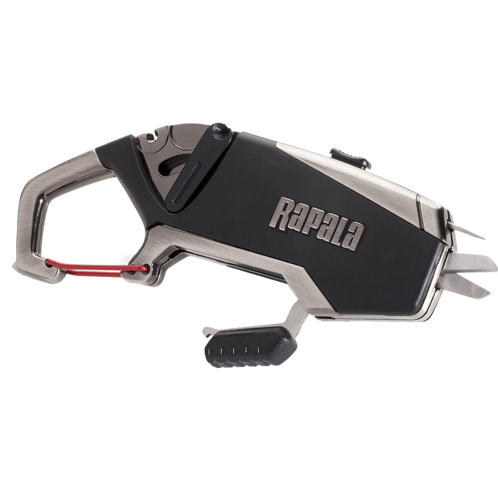 Rapala RFMT Fisherman's Multi-Tool with Retractable Line Scissors and Carabiner Clip