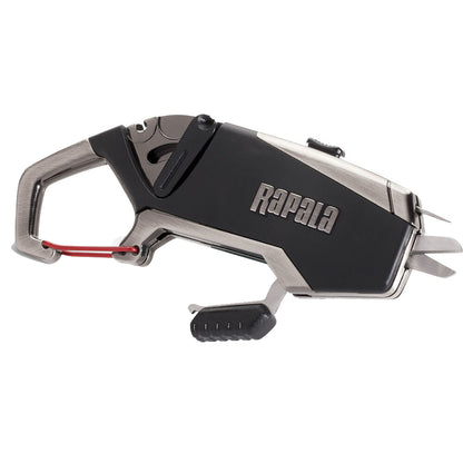 Rapala RFMT Fisherman's Multi-Tool with Retractable Line Scissors and Carabiner Clip