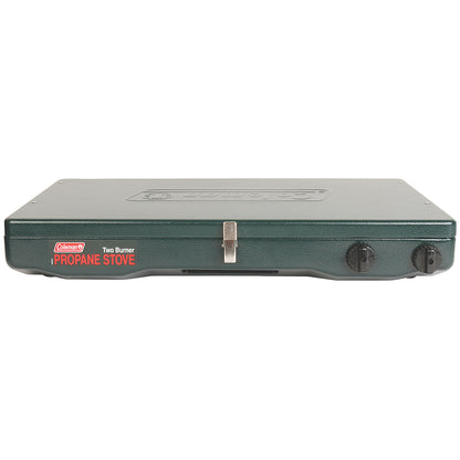 Coleman PerfectFlow 2-Burner Classic Stove - Propane for Camping and Outdoor Cooking