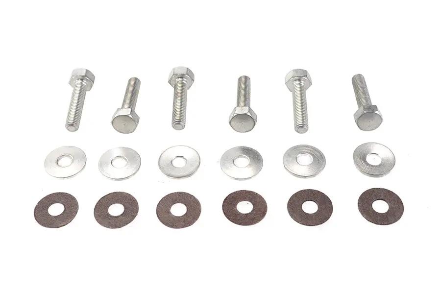 Colony Top of Gas Tank Screw Kit Cadmium for Harley Davidson F and J Models by Colony