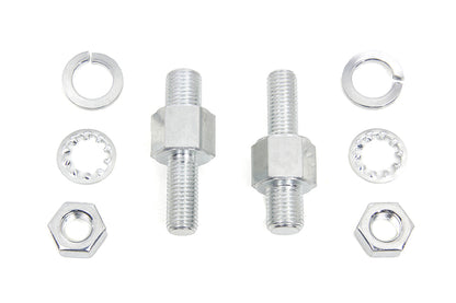 V-Twin Ignition Coil Mount Stud Kit Zinc for Harley Davidson FL (1956-1965)