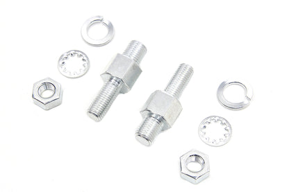 V-Twin Ignition Coil Mount Stud Kit Zinc for Harley Davidson FL (1956-1965)