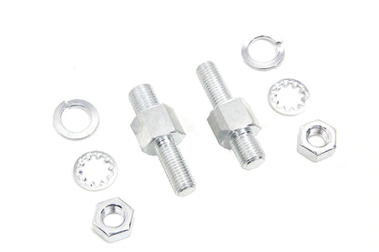 V-Twin Ignition Coil Mount Stud Kit Zinc for Harley Davidson FL (1956-1965)