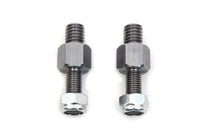 V-Twin Ignition Coil Mount Stud Kit Zinc for Harley Davidson FL Models