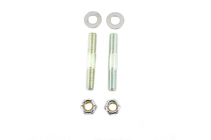 Colony Fork Slider Bottom Cap Stud and Nut Kit for Harley Davidson FL Models
