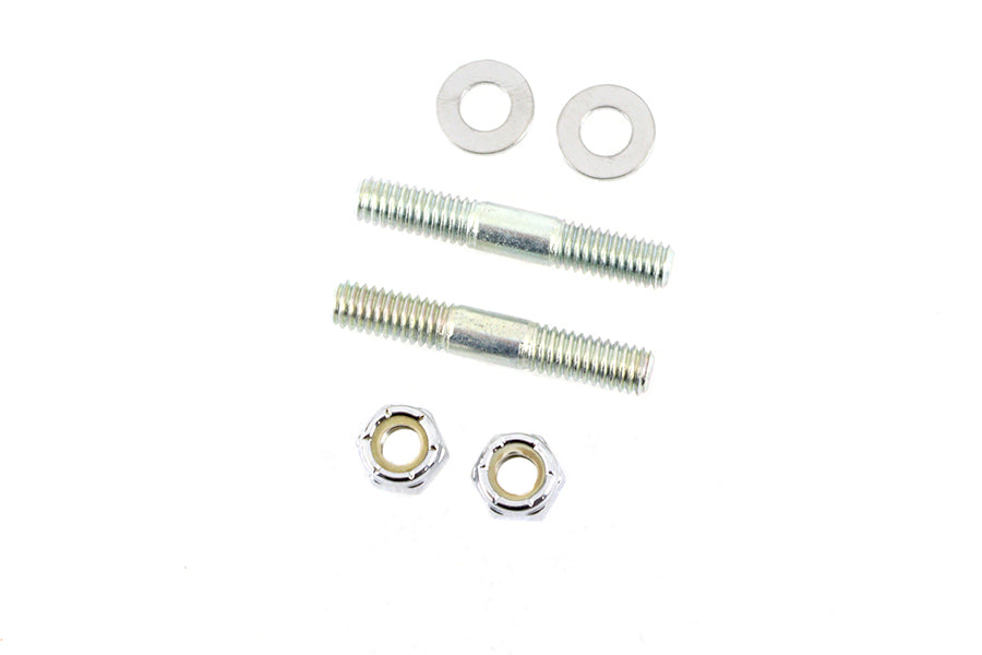 Colony Fork Slider Bottom Cap Stud and Nut Kit for Harley Davidson FL Models