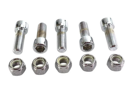 Colony Sprocket Bolt and Nut Kit for Harley Davidson FL - 7/16 inch-20 x 1-1/4 inch Allen Style by Colony