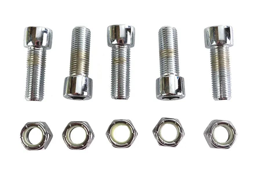 Colony Sprocket Bolt and Nut Kit for Harley Davidson FL - 7/16 inch-20 x 1-1/4 inch Allen Style by Colony