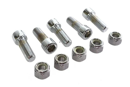 Colony Sprocket Bolt and Nut Kit for Harley Davidson FL - 7/16 inch-20 x 1-1/4 inch Allen Style by Colony
