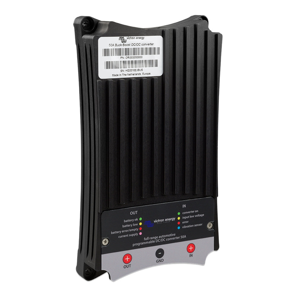 Victron Energy Buck-Boost DC-DC Converter - 50A for 12/24V Vehicle Battery Charging